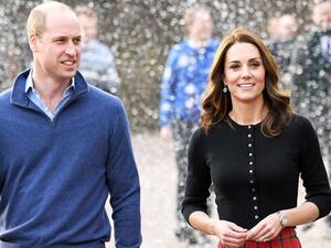 كيت ميدلتون والأمر ويليام