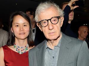 وودي آلن وزوجته