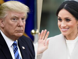 ميغان ماركل ودونالد ترامب