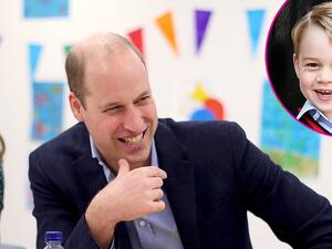 الأمير جورج والأمير ويليام