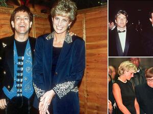 إلتون جون والأميرة ديانا