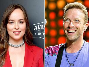 داكوتا جونسون وكريس مارتن