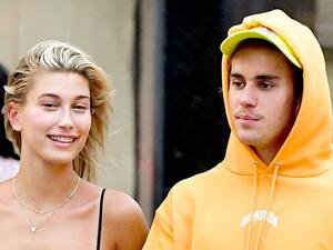 جاستن بيبر وهايلي بالدوين