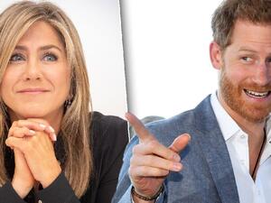 الأمير هاري وجينيفر أنيستون