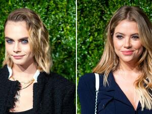 آشلي بينسون وكارا ديليفين