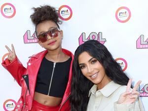 كيم كارداشيان وابنتها نورث