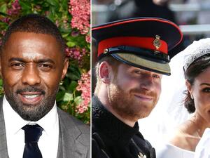 إدريس ألبا وميغان ماركل وهاري