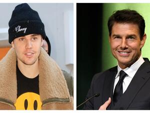 جاستن بيبر وتوم كروز