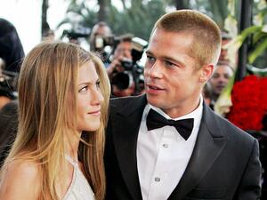 جينيفر أنيستون وبراد بيت