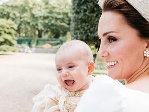 كيت ميدلتون وابنها الأمير لويس