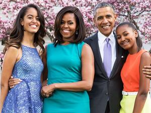 باراك أوباما وعائلته
