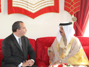 Rabbi Marc Schneier with the King of Bahrain (Foundation for Ethnic Understanding) banner image