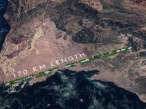 The Line masterplan (Courtesy of Neom) banner image