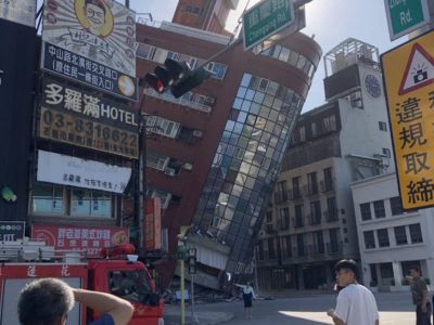 6.4 Magnitude earthquake strikes southern Taiwan
