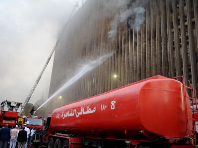 8 Dead, 35 injured in clothing factory blaze in Egypt