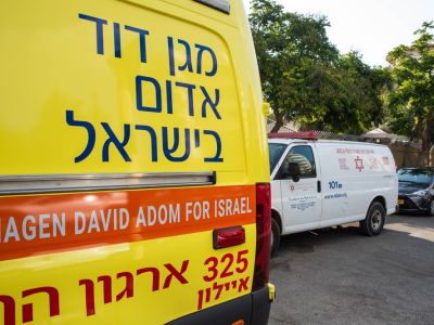 Magen David Adom ambulance
