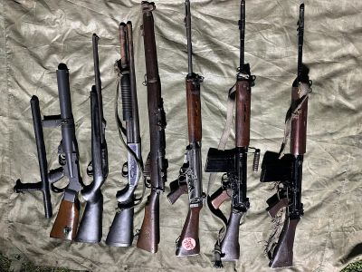 This handout photograph taken and released by Nepal's Army on September 10, 2025 shows weapons seized from protesters by the army personnel in Kathmandu. Nepali soldiers patrolled the streets of Kathmandu on September 10, seeking to restore order after protesters set parliament ablaze and forced the prime minister to quit in the worst violence to hit the Himalayan nation in two decades. (Photo by Nepalese Army / AFP) Turkish nationals charged in major cross-border arms scheme linked to Iranian dealer