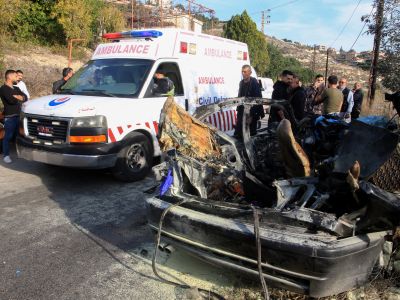 Israeli airstrikes kill two in Lebanon on Christmas eve