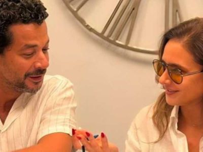 نيللي كريم وشريف سلامة