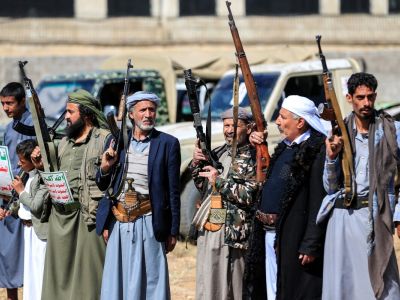 Houthis launch first ballistic missile strike on Israeli targets