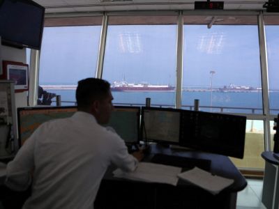 Employees at Qatar's Ras Laffan Industrial City