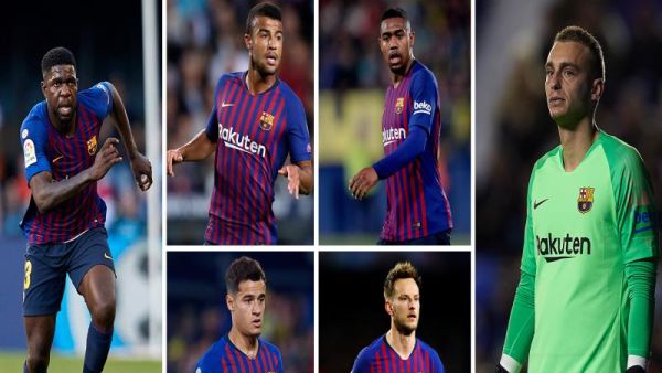 نجوم في طريقهم للرحيل عن برشلونة