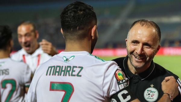 جمال بلماضي مدرب الجزائر ومحرز