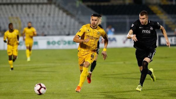 Turkish side suffers 3-1 loss against Serbia's FK Partizan in Belgrade (Photo: AA)
