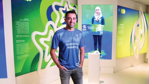 Xavi (Photo: Qatar Tribune)