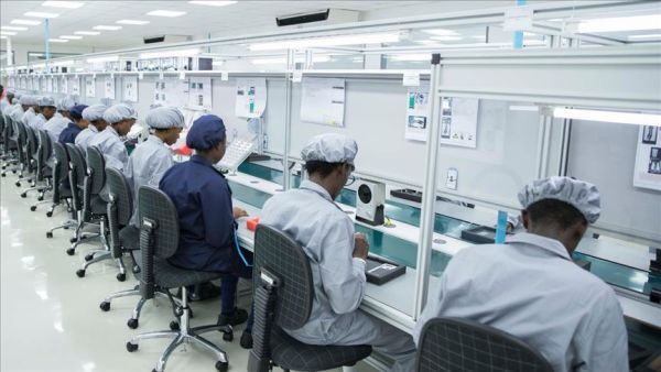 The factory employs about 200 people in Rwanda -- 60% of whom are women.