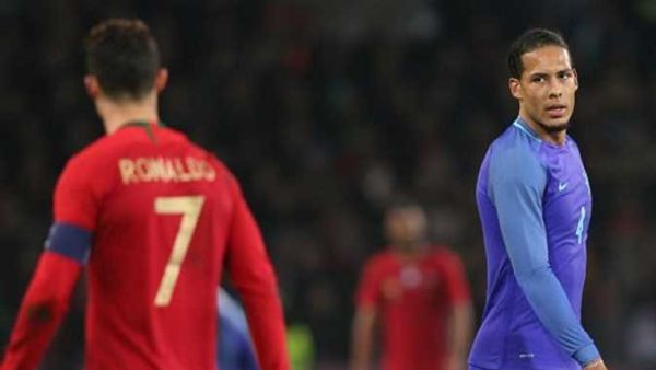 صورة أرشيفية لفان دايك ورونالدو