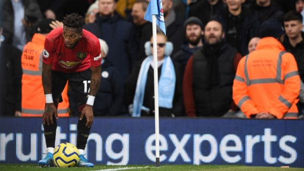 فريد خلال المباراة