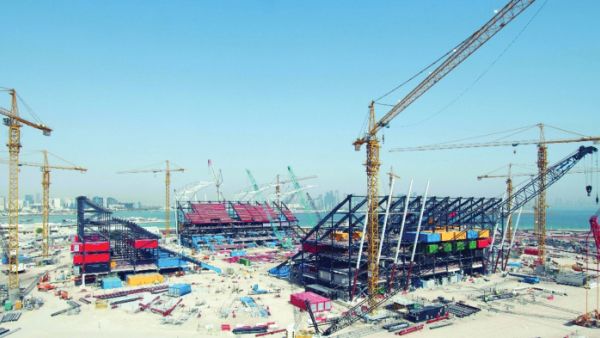 Ras Abu Aboud Stadium (Photo: Qatar Tribune)