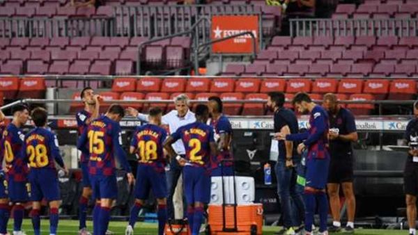 الغيابات تؤثر على حظوظ برشلونة أمام نابولي
