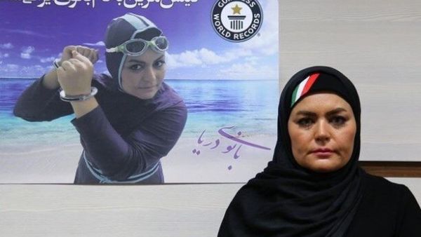 Elham Asghari (Photo: Tehran Times)