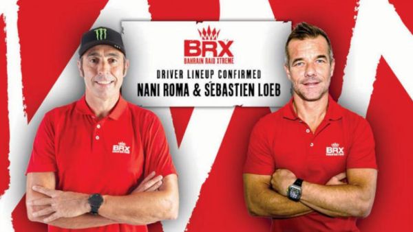 لوب وروما يقودان فريق البحرين في رالي داكار السعودية