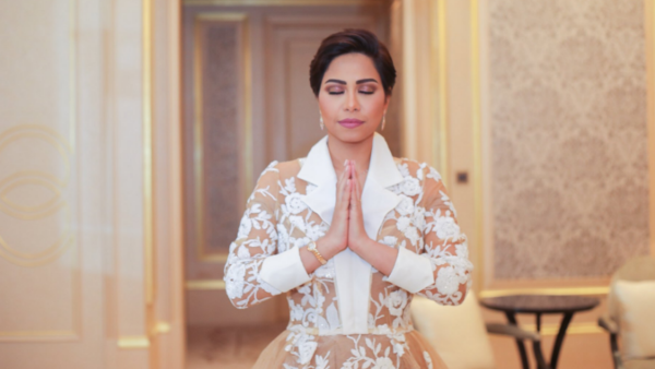 Mohammed Salah reposted Sherine s image on his Twitter account
