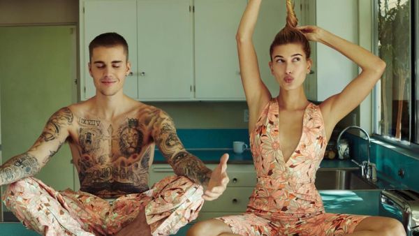 Hailey and Justin Bieber 