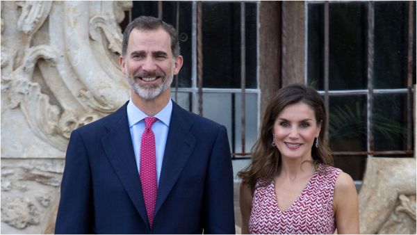 الملكة ليتيزيا والملك فيليب