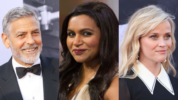 ريس ويذرسبون وميندي كالينج وجورج كلوني