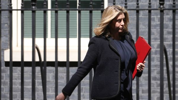 Britain's Scretary of State for Defence Penny Mordaunt leaves after attending the weekly meeting of the Cabinet at 10 Downing Street in central London on May 14, 2019. (Isabel Infantes / AFP)