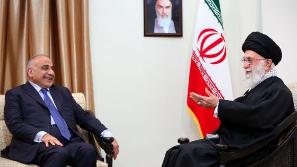 Iran's supreme leader Ayatollah Ali Khamenei told Iraqi premier Adel Abdel Mahdi that the US is plotting to remove his government (AFP Photo/HO)