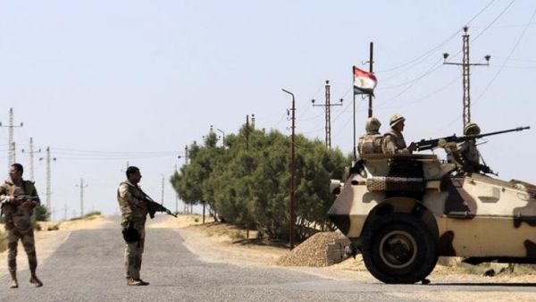 Egyptian army armored vehicle in Sinai. (AFP/ File Photo)