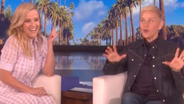 Reese Witherspoon and Ellen 