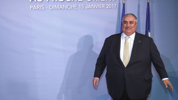 وزير الخارجية البحريني 