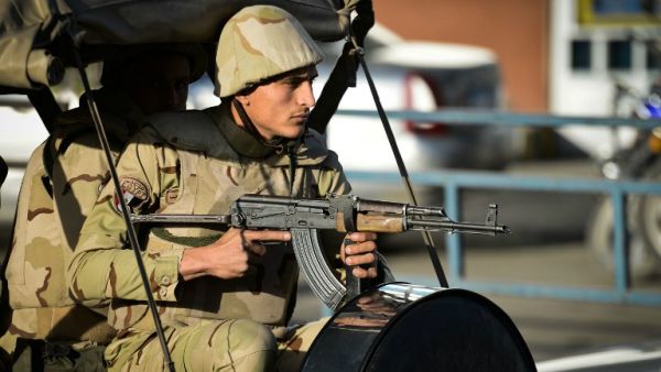 Egyptian member of the armed forces in northern Sinai. (AFP/ File Photo)