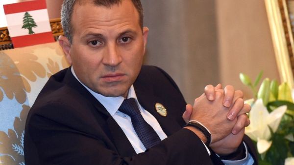 Lebanese Foreign Minister Gebran Bassil. (AFP/ File Photo)