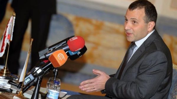 Lebanon's Foreign Minister Gebran Bassil has tweeted again blaming the country's poorly-peforming economy on migrant workers and Syrian refugees. (AFP/File Photo)