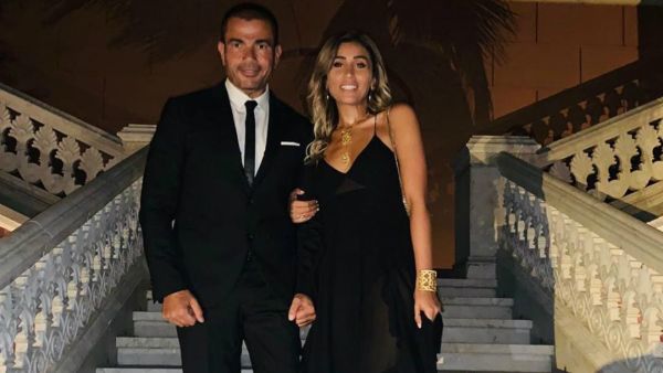 With Amr Diab posting a photo with Dina Al-Sherbini for the first time, many considered it an explicit declaration of their relationship Source amrdiab Instagram