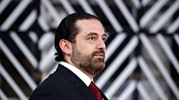 Lebanon's Prime Minister Saad Hariri arrives at an international conference on the future of Syria and the region. (Shutterstock/ File Photo)